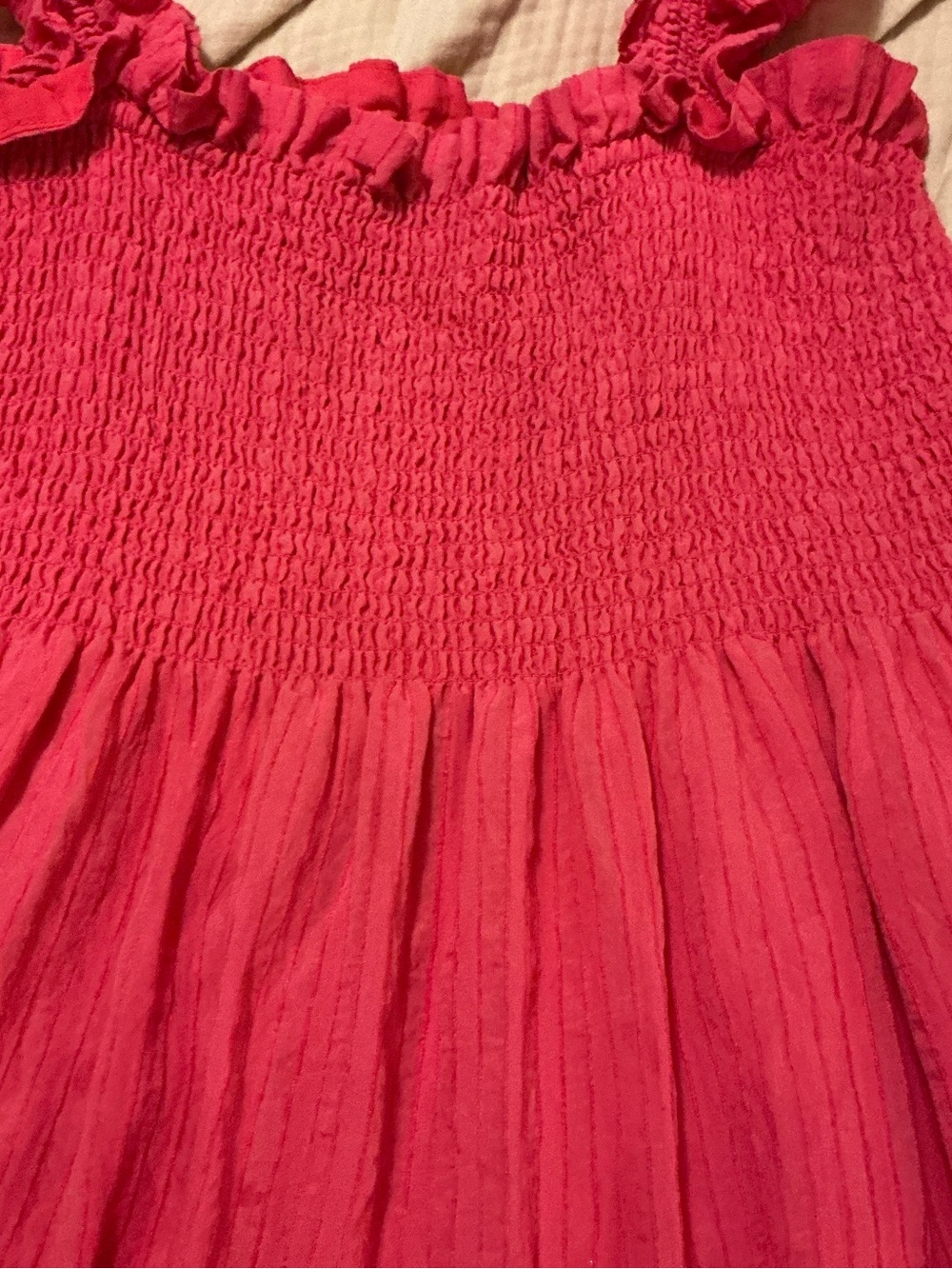 Hill House The Nap Elle Pink Ruffle-strap Tiered Sundress - Picture 6 of 8